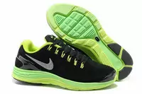 zapatos nike lunarglide+4 hombre 2013 populaire mesh moon france black green